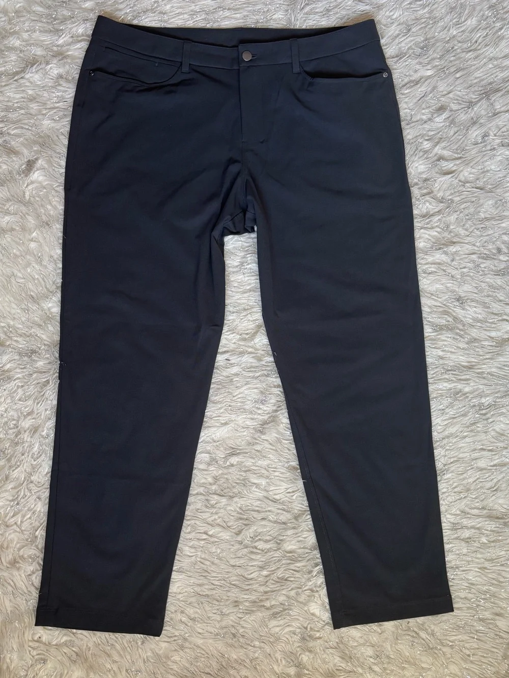 Lululemon Athletica True Navy Classic Fit Warpstreme Pants Size 38